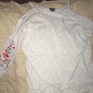 Off the shoulder shirt